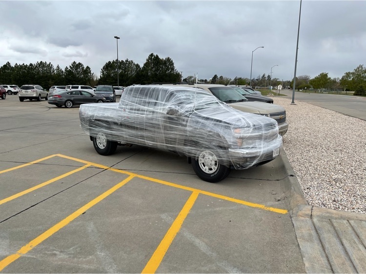 wrapped truck 
